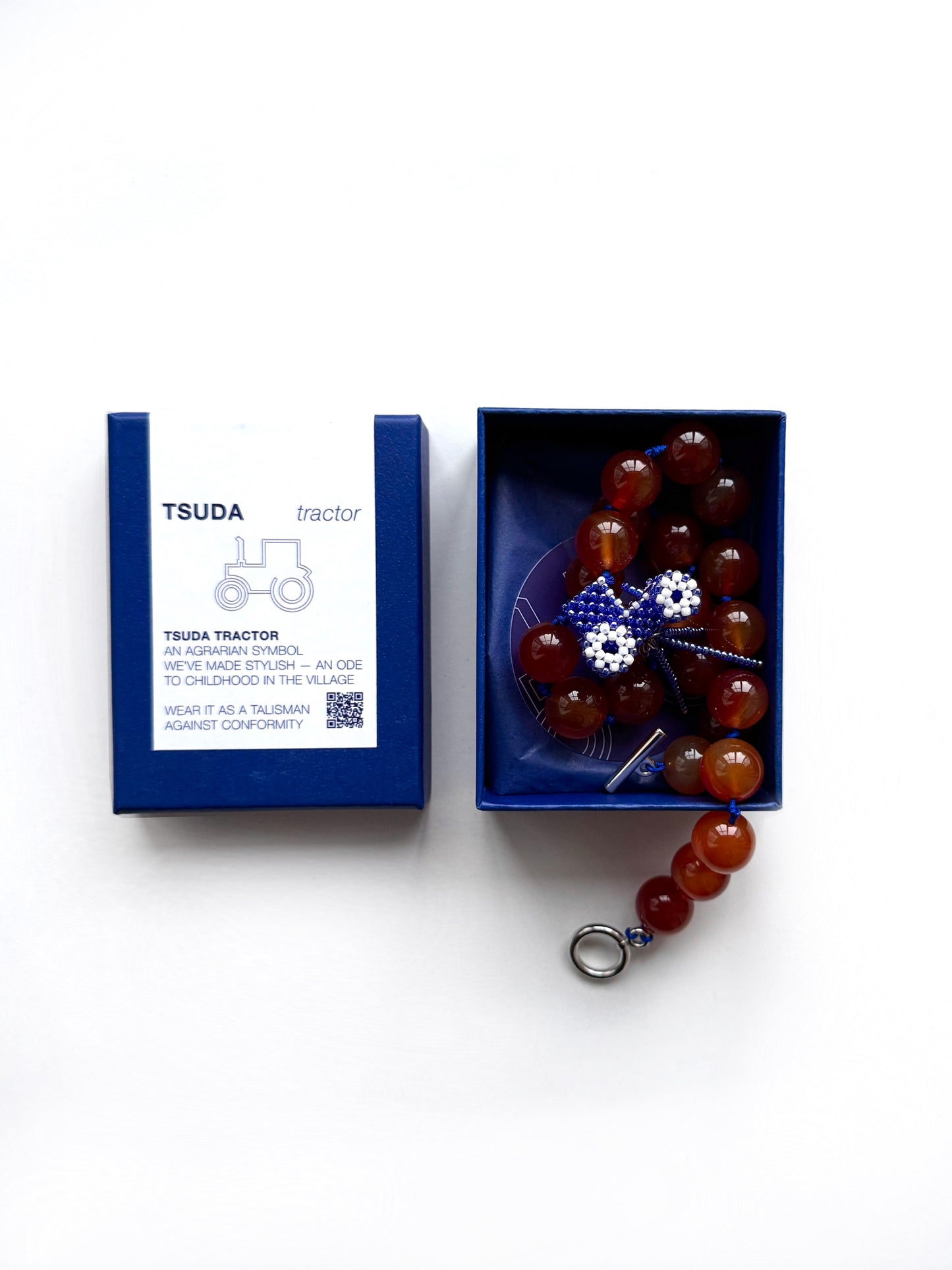 Big Bead Tractor Necklace