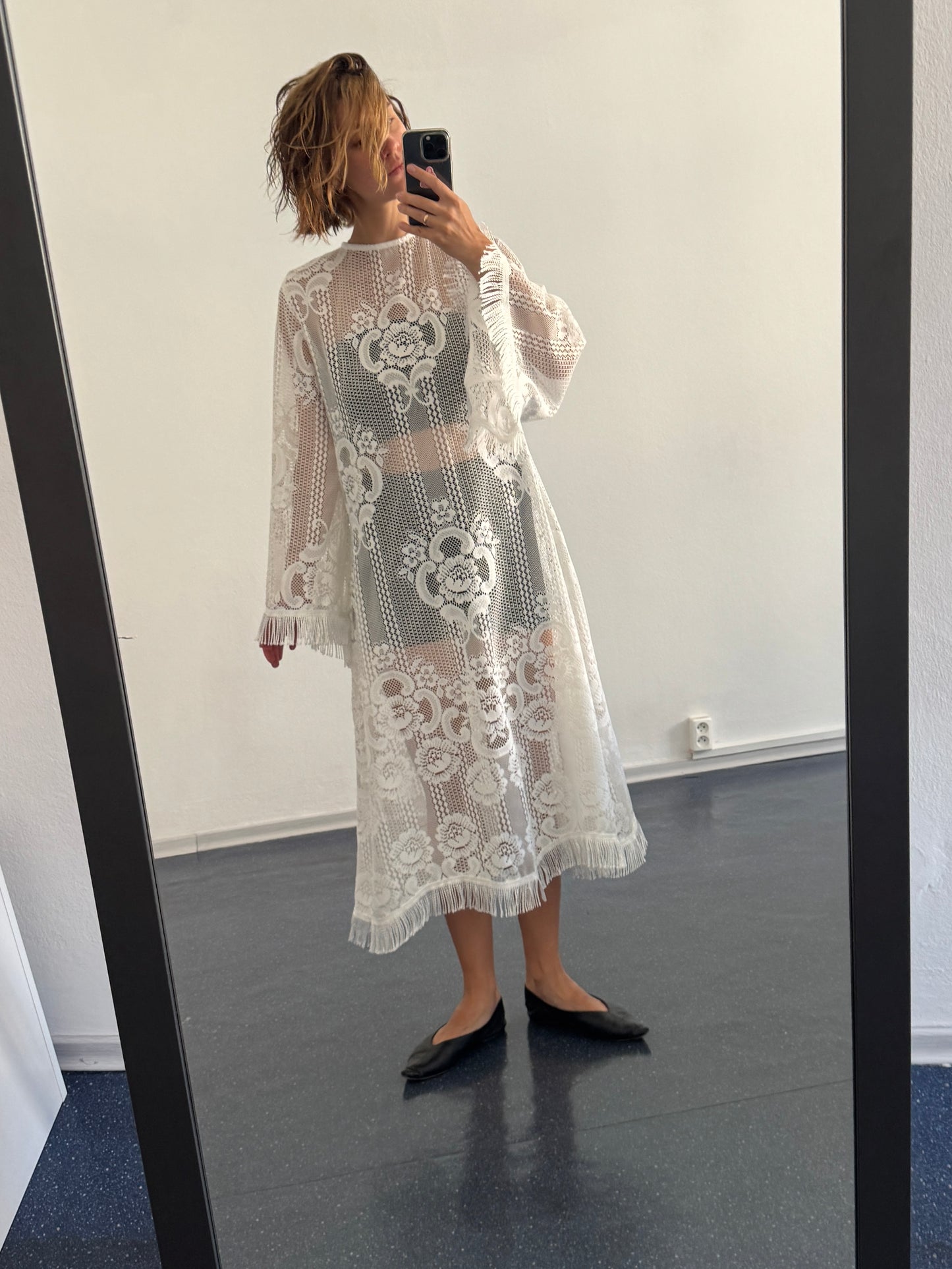 Vintage curtain dress