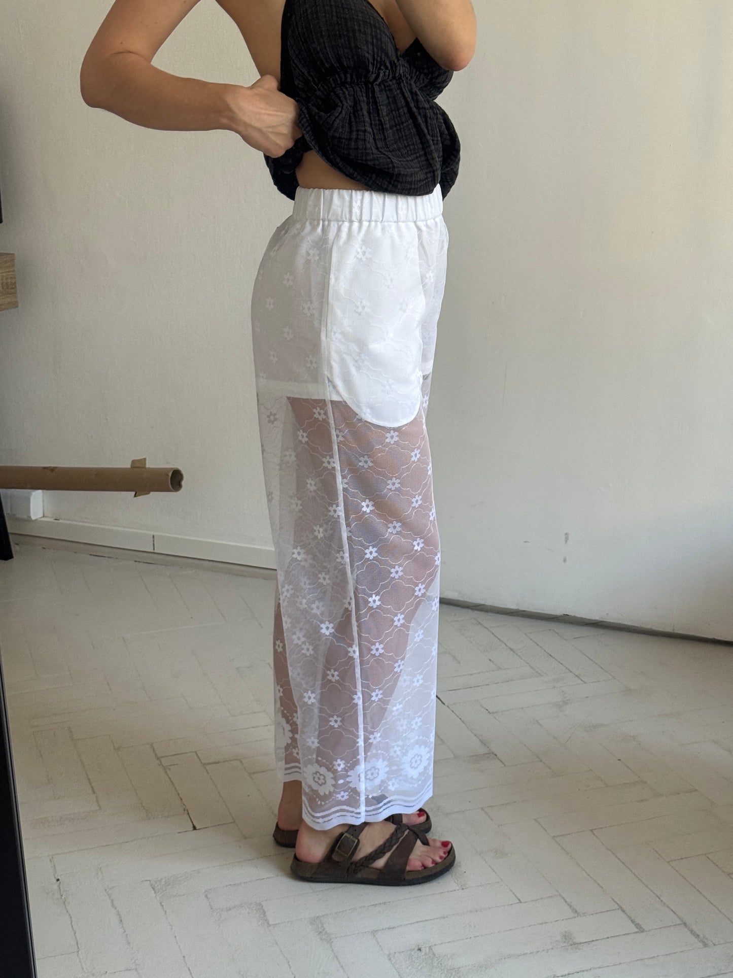Vintage Curtain Pants