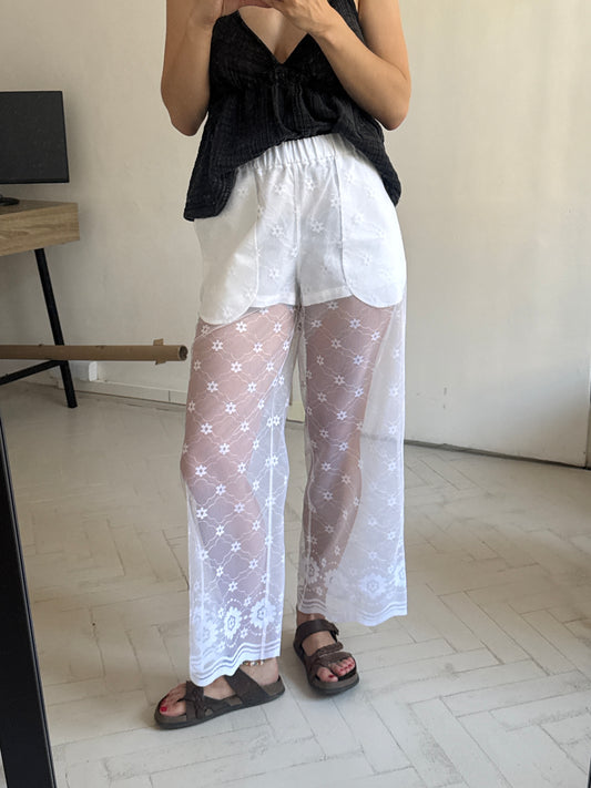 Vintage Curtain Pants
