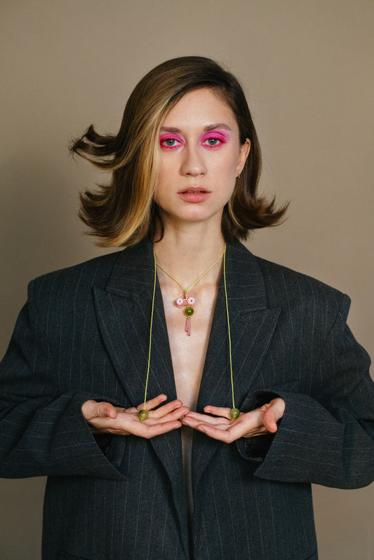 Long tractor pendant