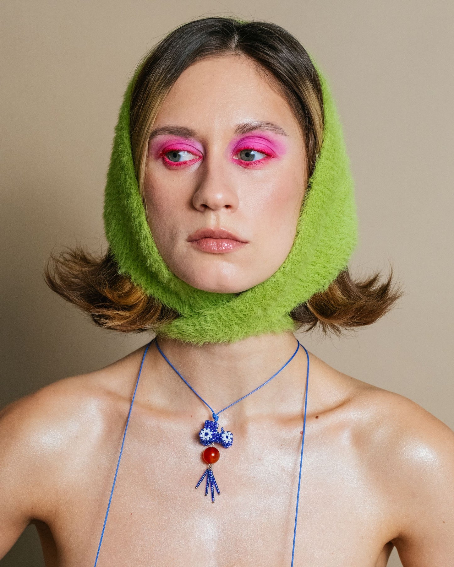 Long tractor pendant