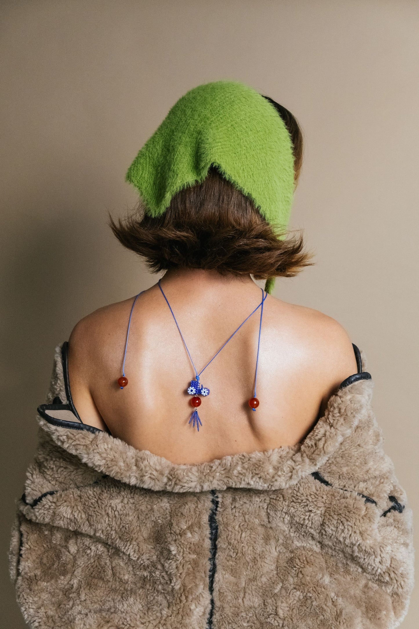 Long tractor pendant