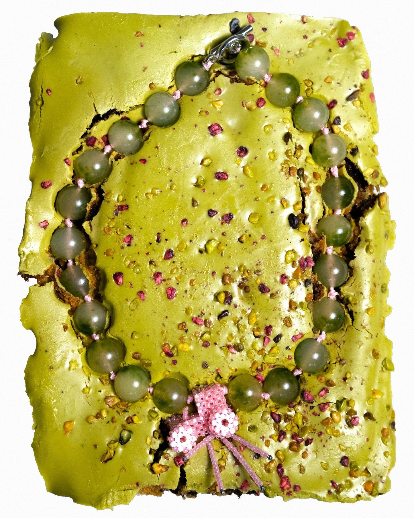 Big Bead Tractor Necklace