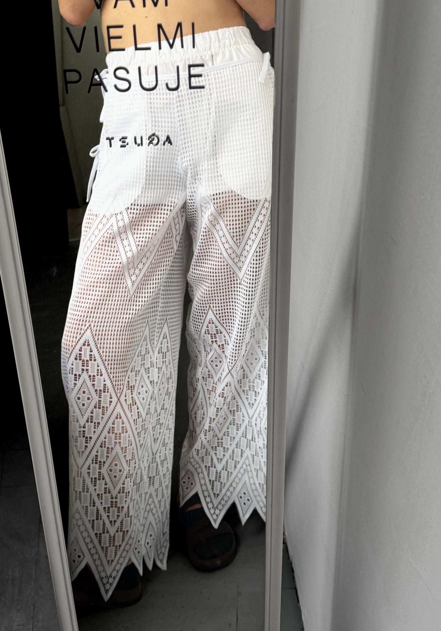 Vintage Curtain Pants