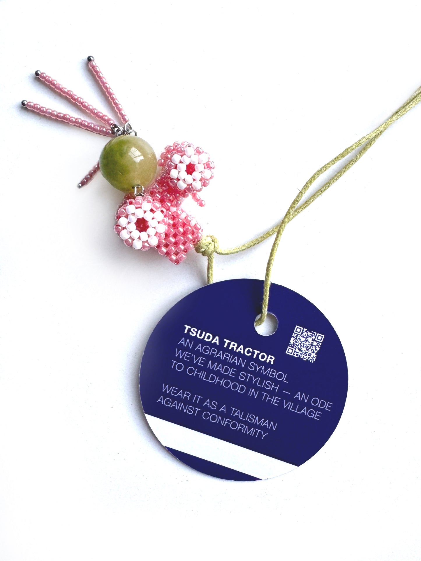 Long tractor pendant