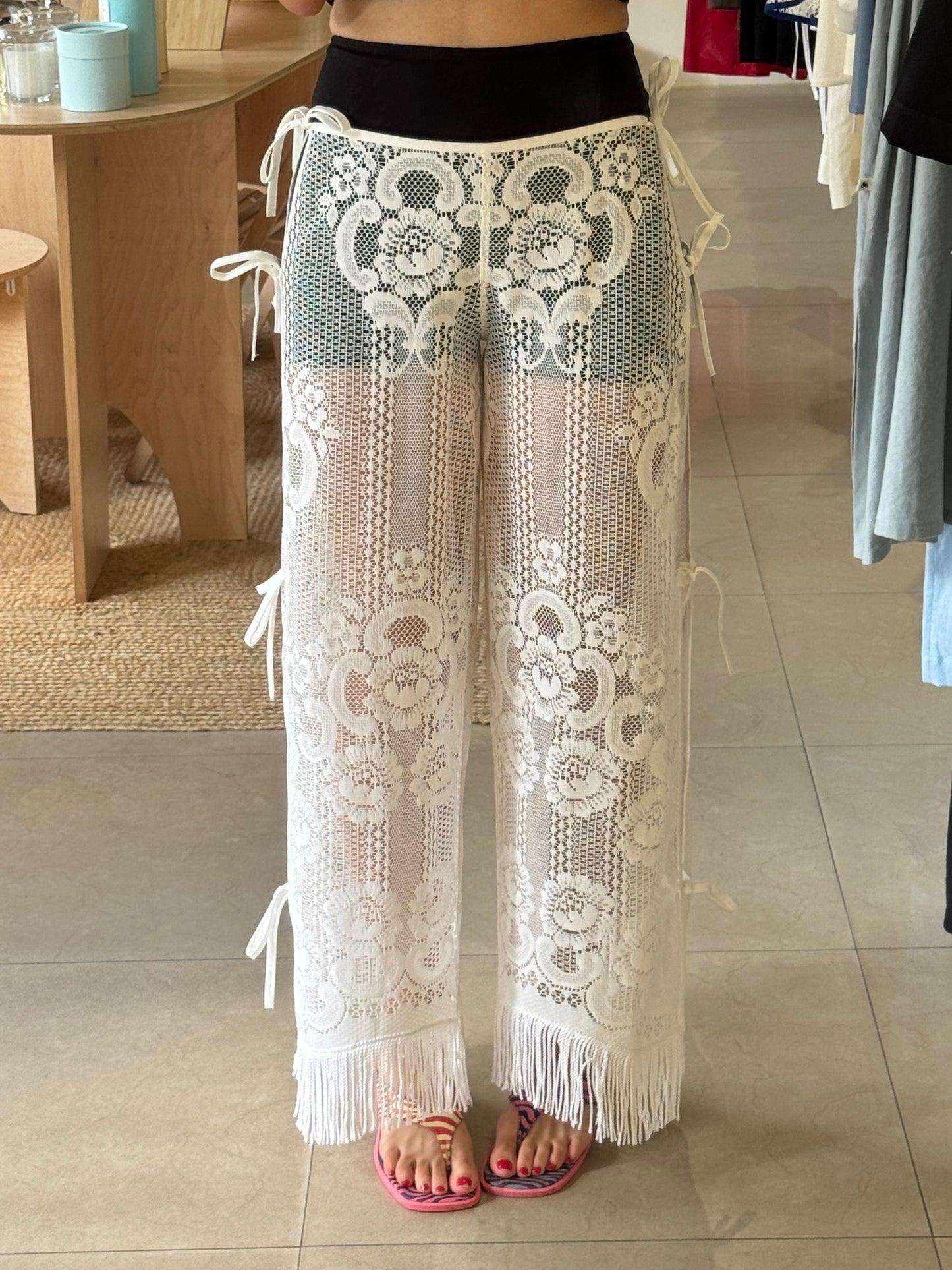 Vintage Curtain Pants