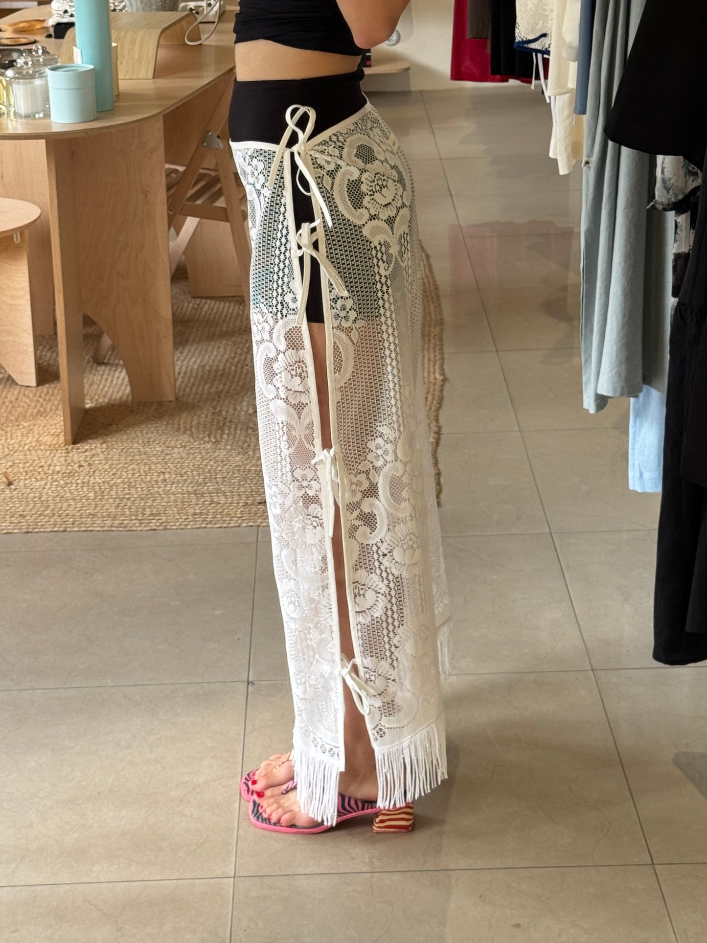 Vintage Curtain Pants