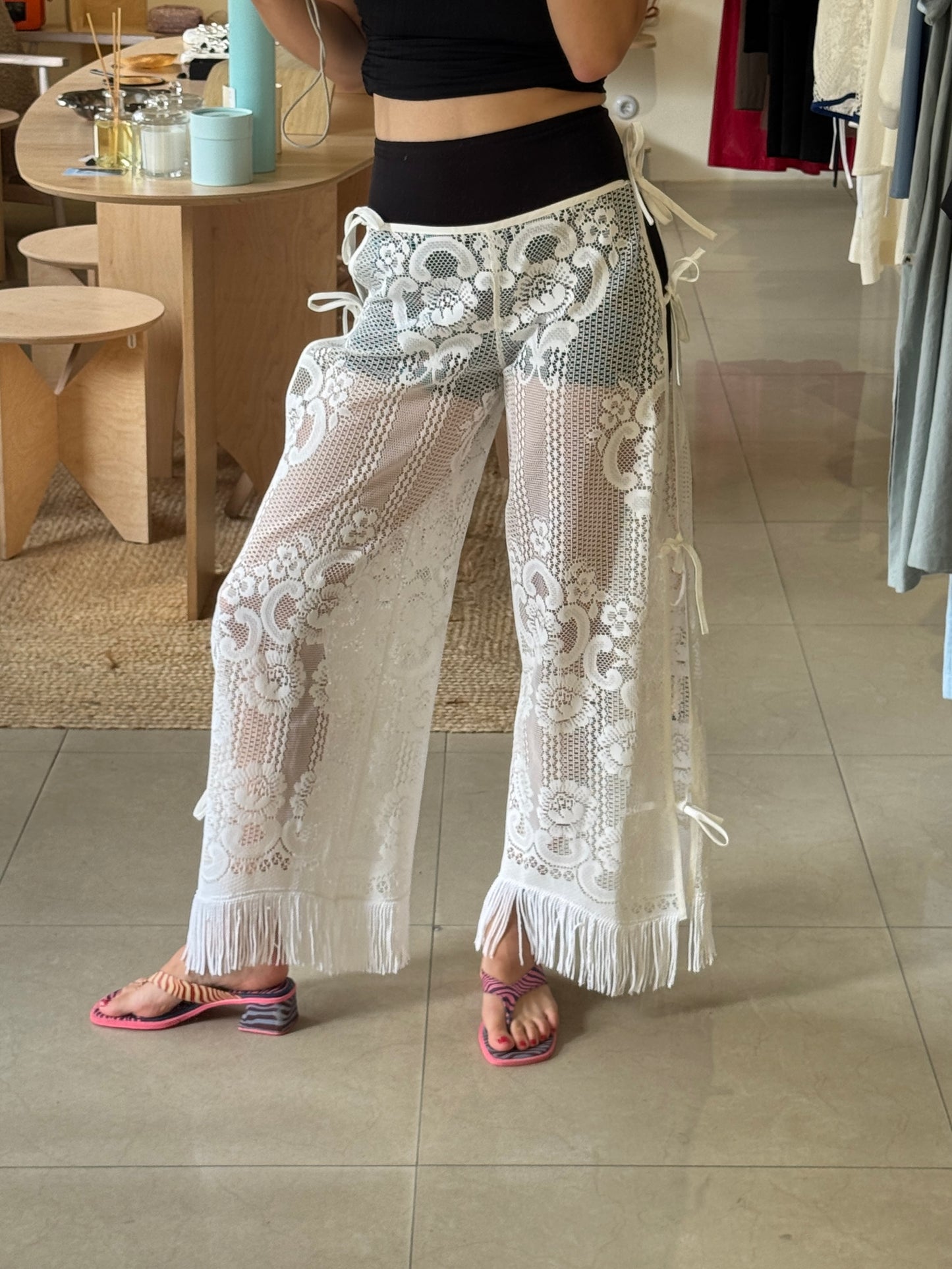 Vintage Curtain Pants