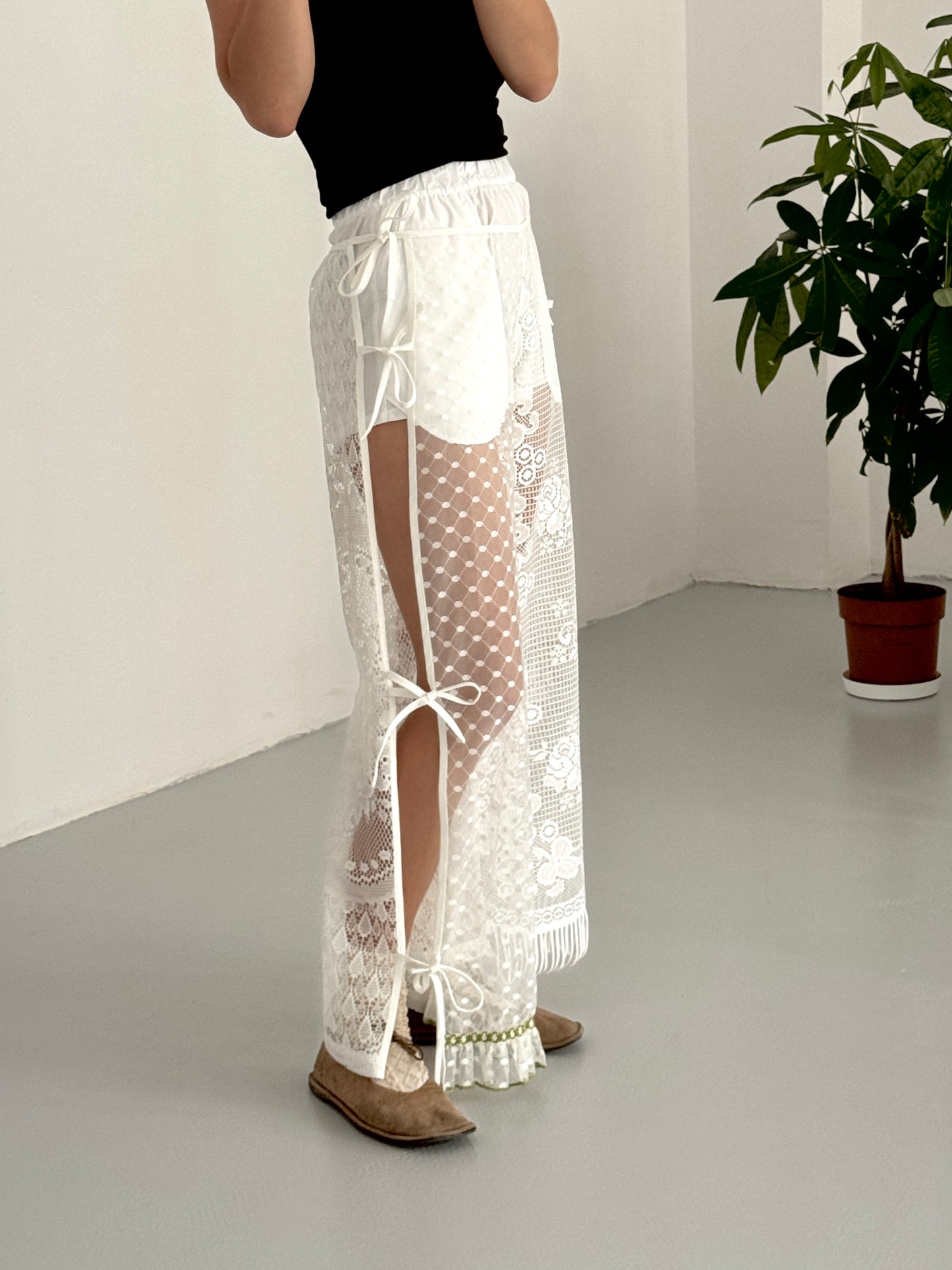 Vintage Curtain Pants
