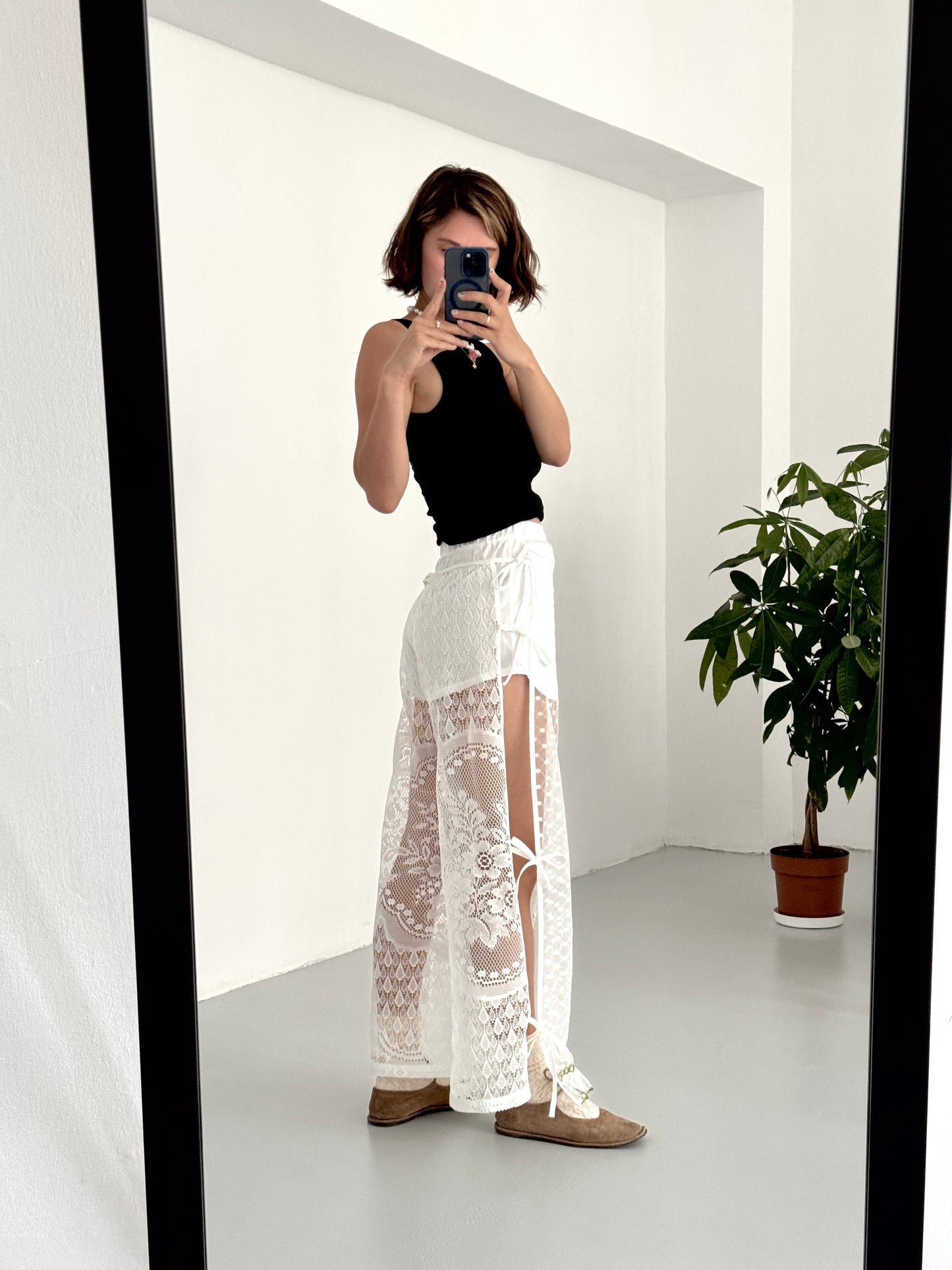 Vintage Curtain Pants