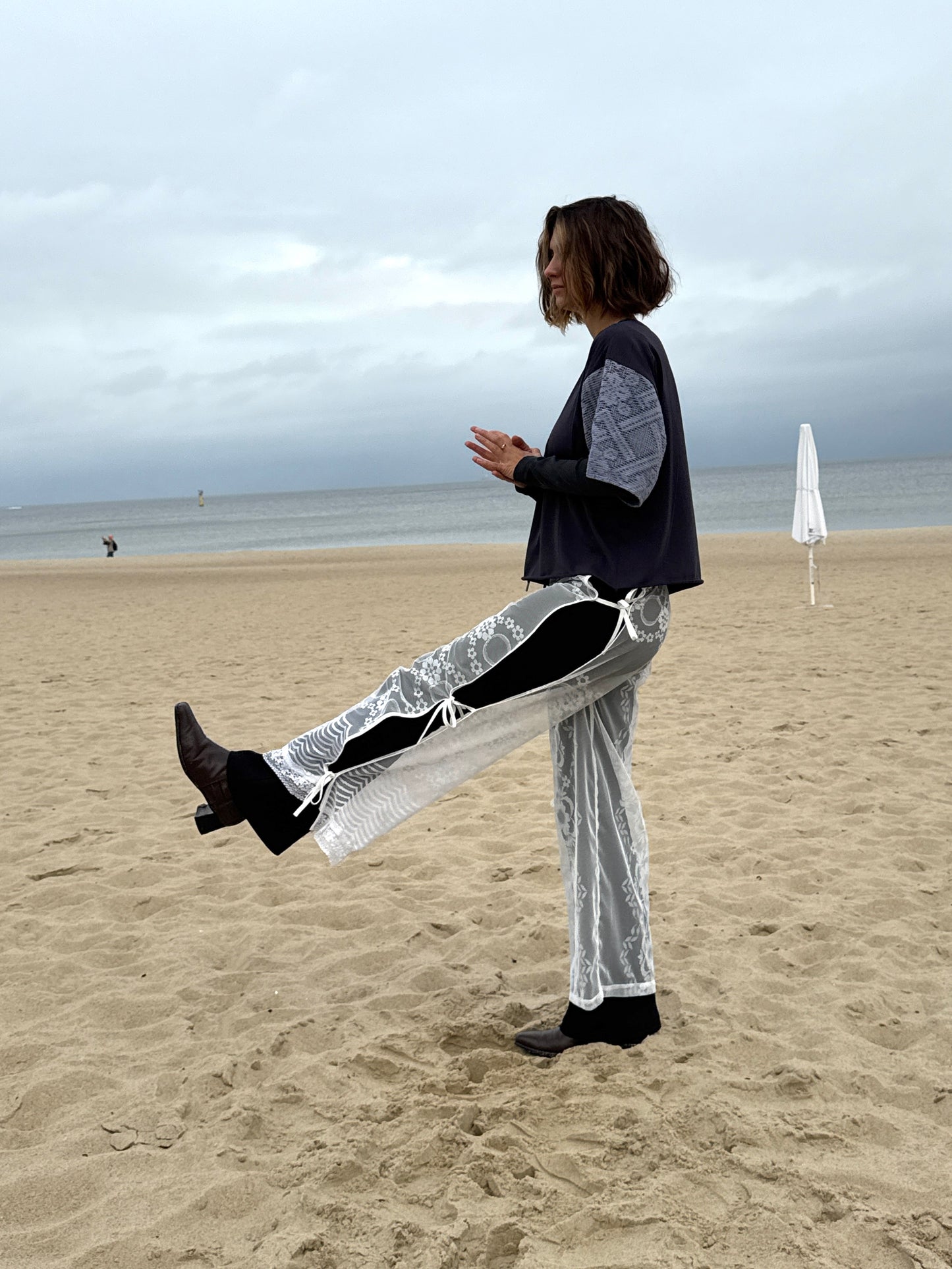 Vintage Curtain Pants