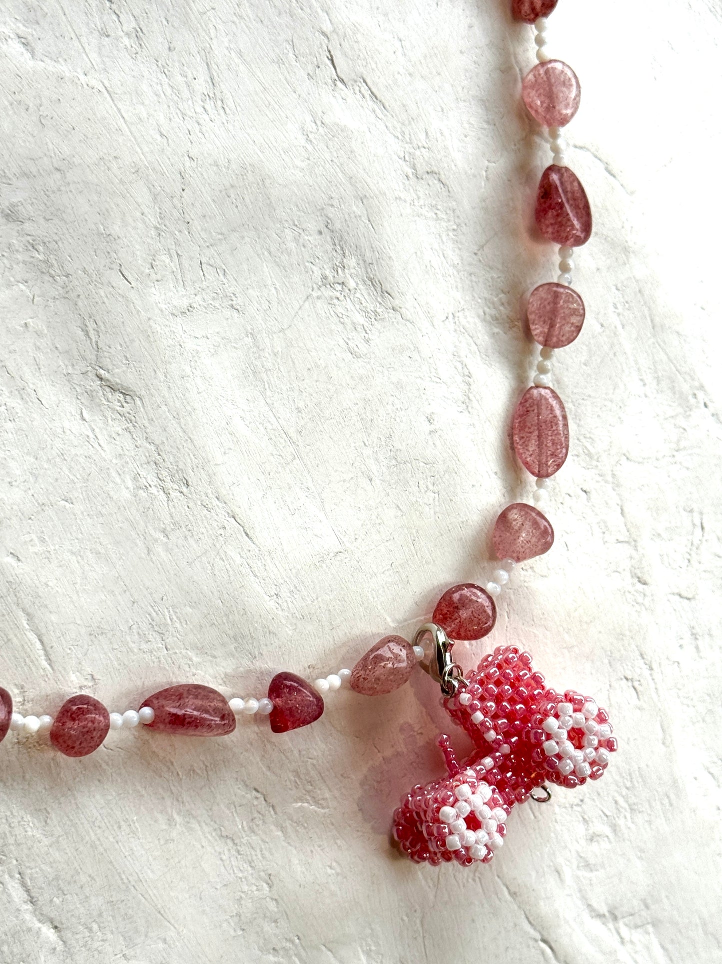 Necklace with a Tractor