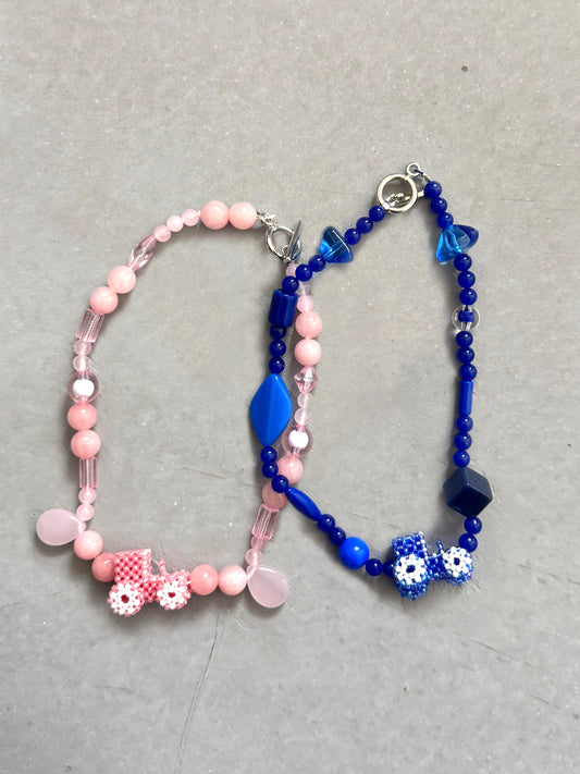 Necklace with a Tractor